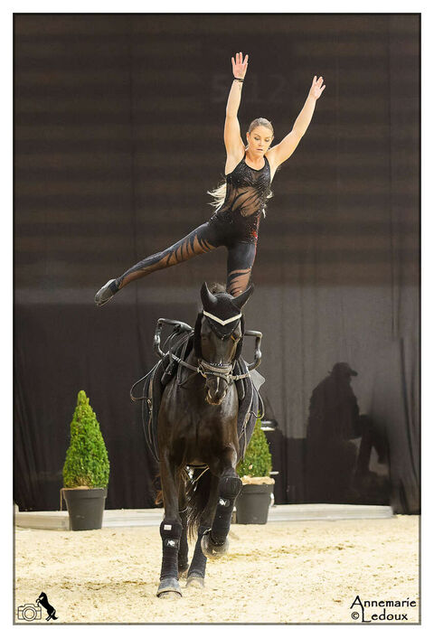 Best Of novembre 2023 Charlotte Lhommeau au Cabaret Equestre d'Equita, Lyon 2023